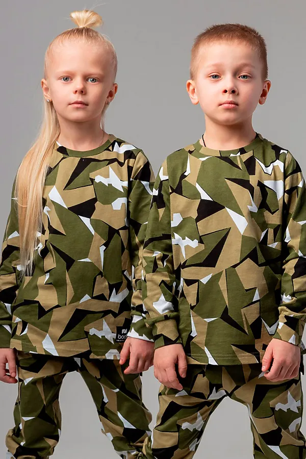 Костюм (Свитшот+Брюки) BODO, камуфляж - фото 2