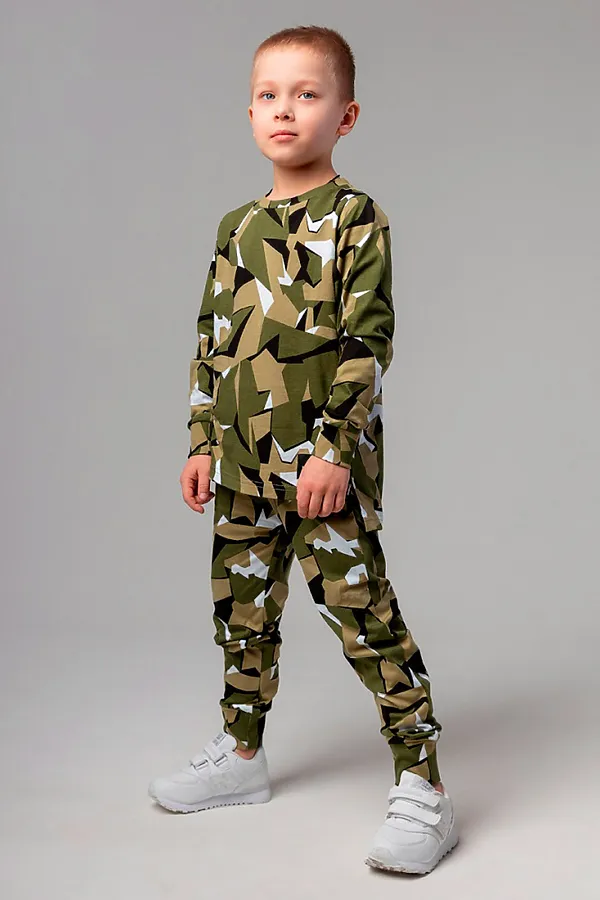 Костюм (Свитшот+Брюки) BODO, камуфляж - фото 2