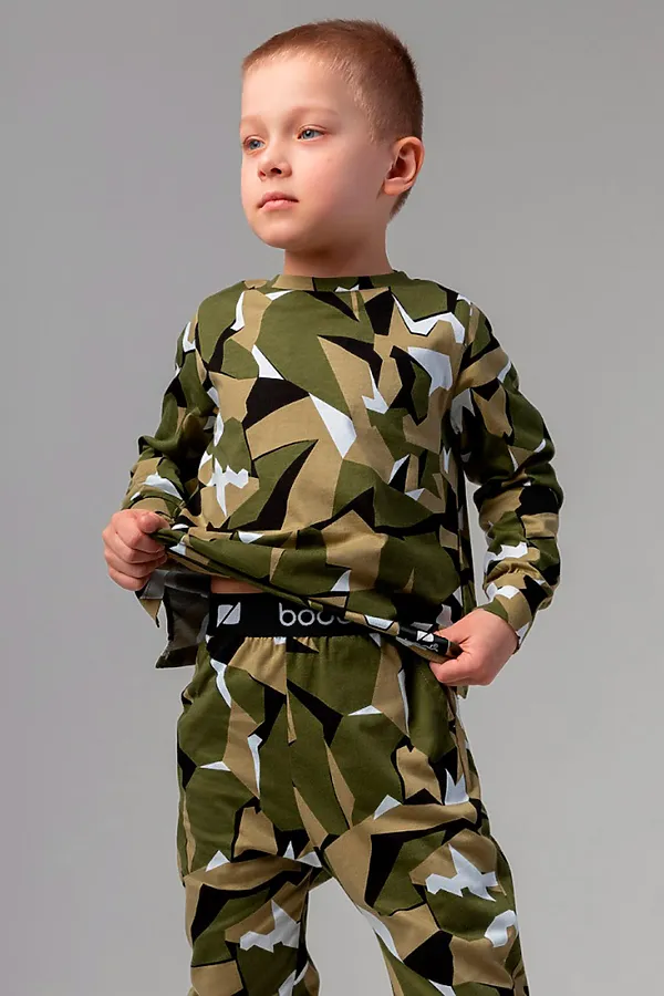 Костюм (Свитшот+Брюки) BODO, камуфляж - фото 2