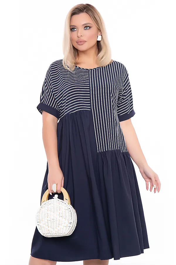 Платье LADY TAIGA, полоска - фото 2