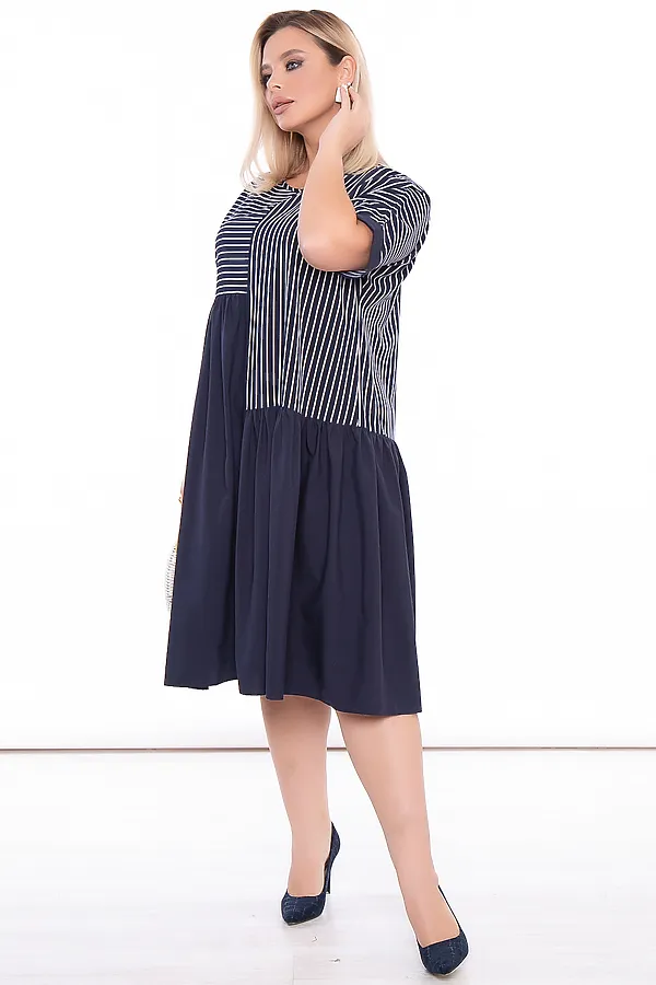 Платье LADY TAIGA, полоска - фото 2