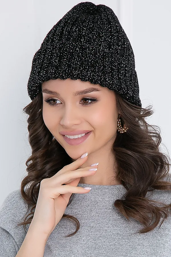 Шапка BELLOVERA, черный - фото 2