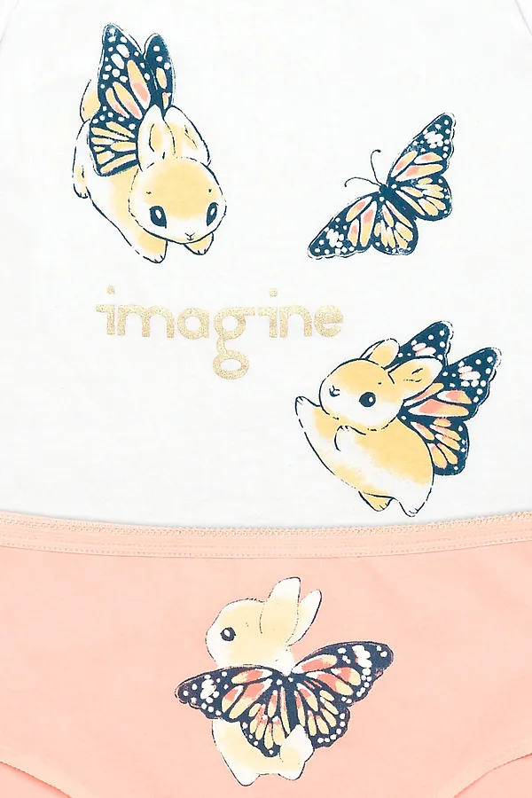 Комплект (Майка+Трусы) PELICAN, белый - фото 2