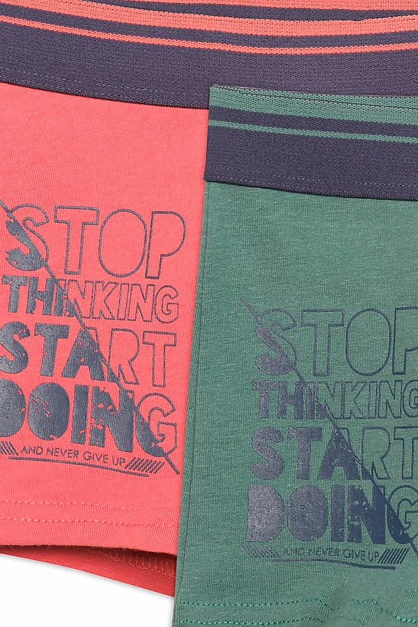 Трусы 2 шт. PELICAN, терракотовый/хаки - фото 2