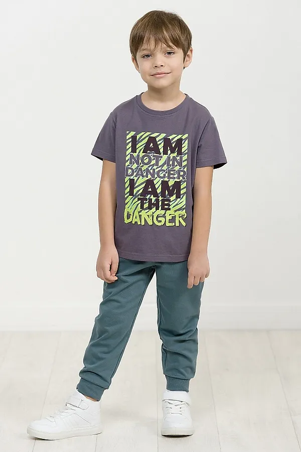 Футболка  PELICAN, серый - фото 2