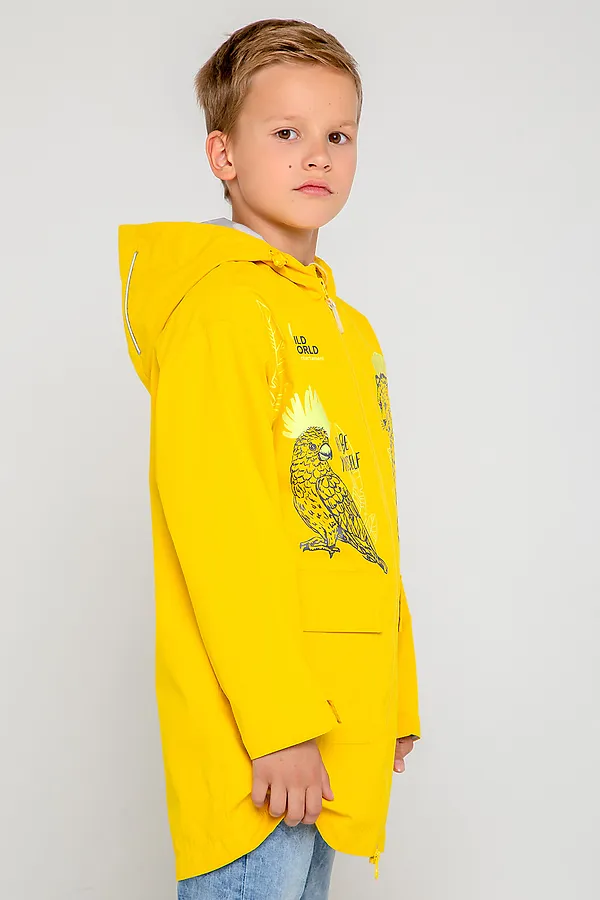 Куртка-ветровка CROCKID, горчица - фото 2