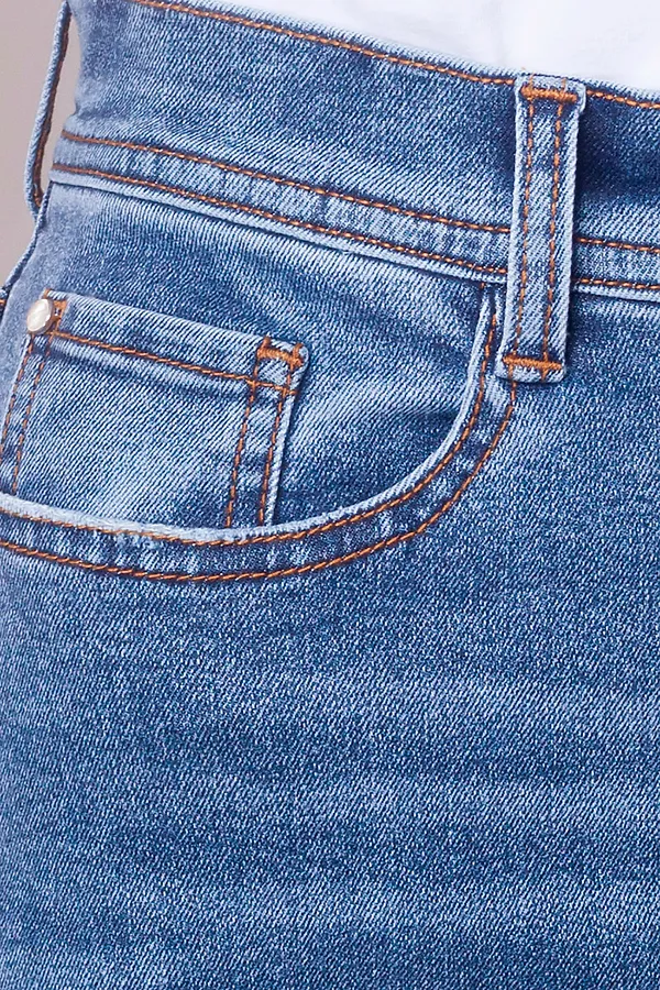 Юбка VILATTE, синий - фото 2