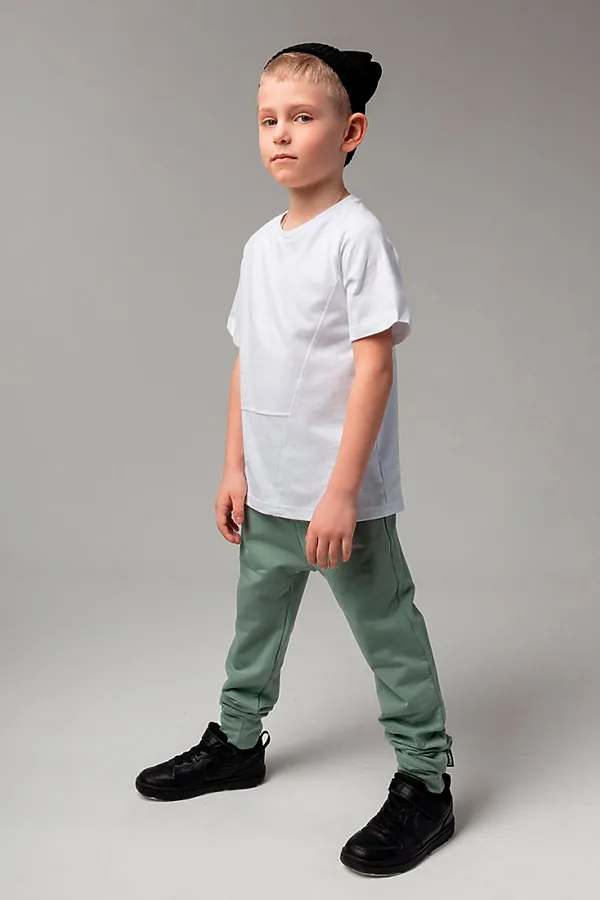 Брюки BODO, оливков - фото 2