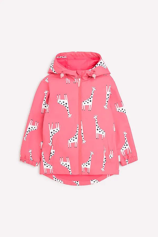 Куртка CROCKID SALE, светло-коралловый, жирафы - фото 2