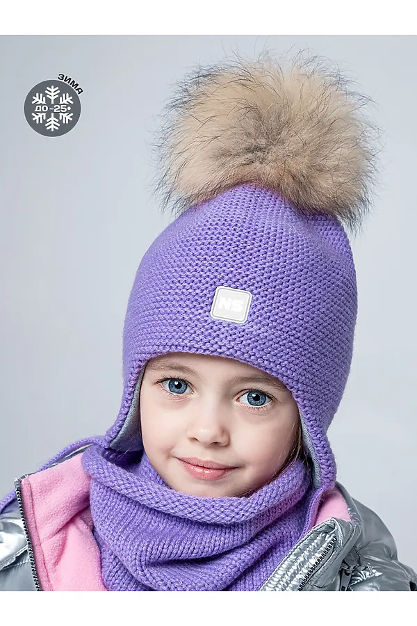 Шапка NIKASTYLE, лаванда - фото 2