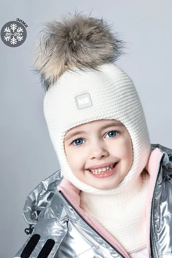 Балаклава NIKASTYLE, молочный - фото 2