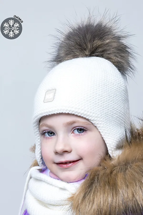 Шапка NIKASTYLE, молочный - фото 2