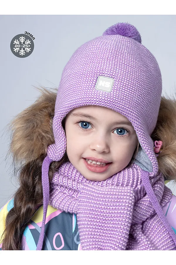 Шапка NIKASTYLE, лиловый - фото 2