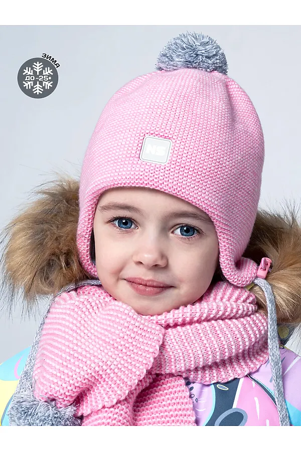 Шапка NIKASTYLE, светло-розовый - фото 2