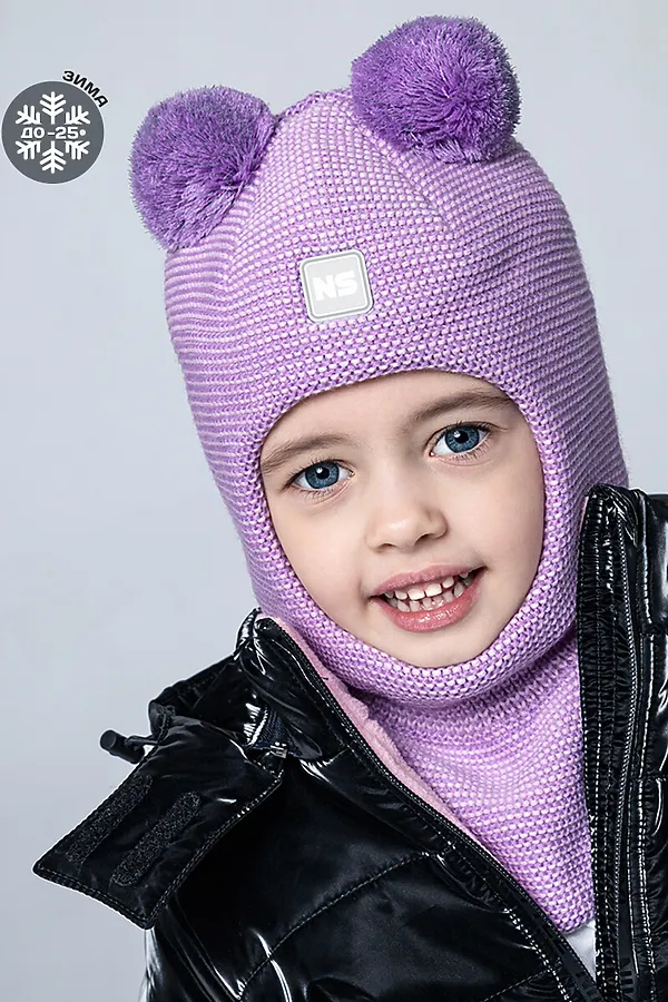 Балаклава NIKASTYLE, лиловый - фото 2