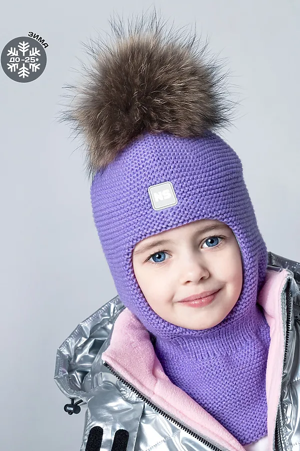 Балаклава NIKASTYLE, лаванда - фото 2