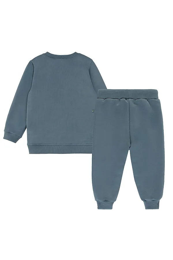 Костюм (Свитшот+Брюки) BOSSA NOVA, серо-зеленый - фото 2