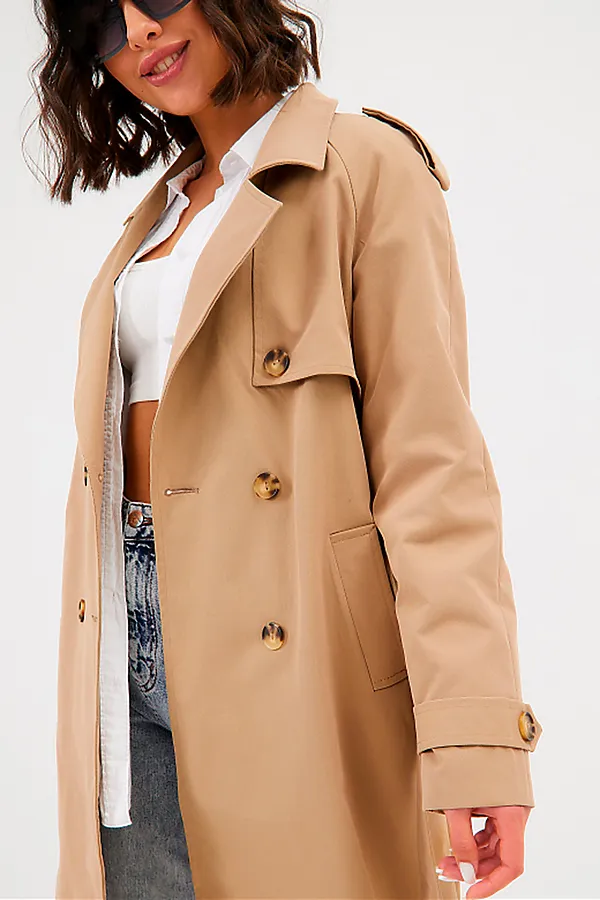 Плащ HOOPS, бежевый - фото 2