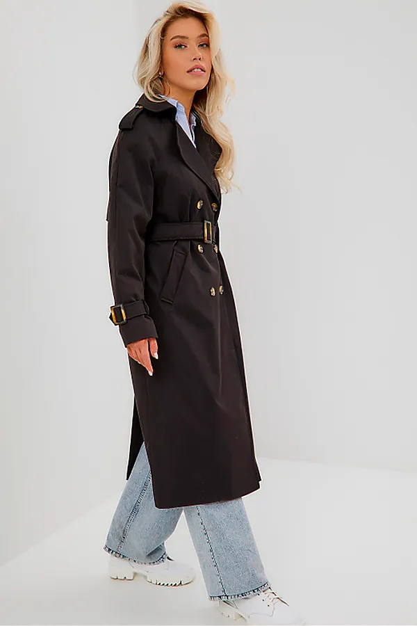 Плащ HOOPS, черный - фото 2