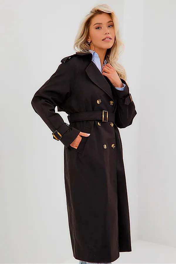 Плащ HOOPS, черный - фото 2