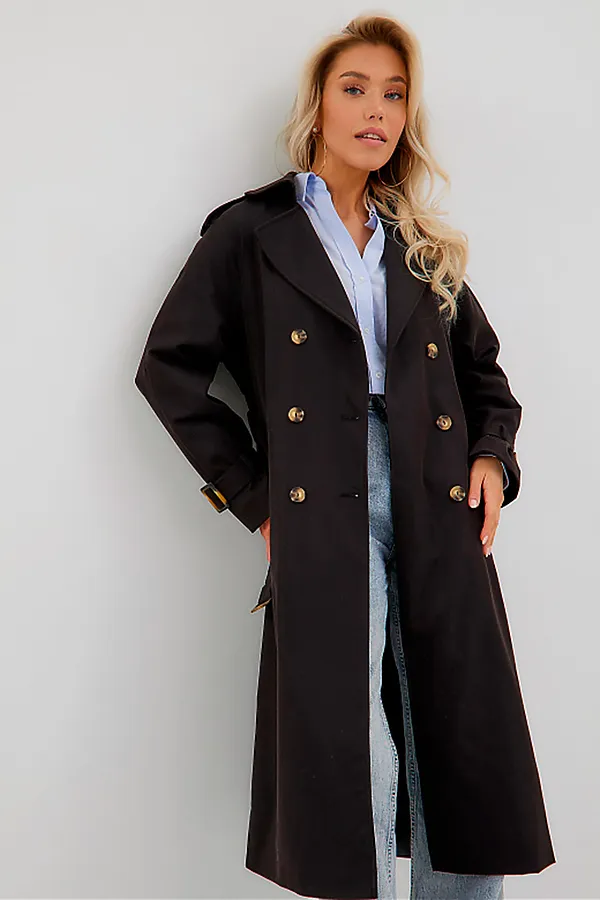 Плащ HOOPS, черный - фото 2