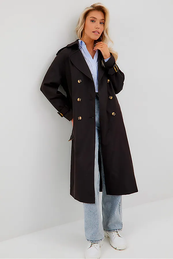 Плащ HOOPS, черный - фото 2