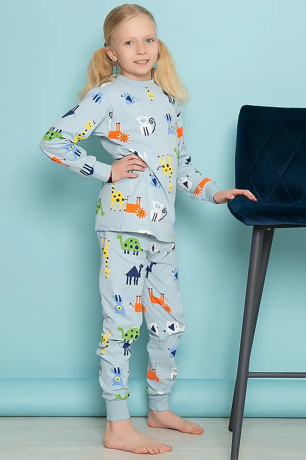 Костюм (Джемпер + Брючки) LADY TAIGA, зоопарк - фото 2