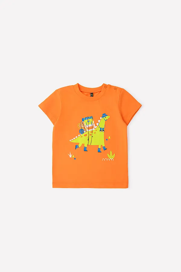 Футболка CROCKID SALE, тропический оранжевый к328 - фото 2