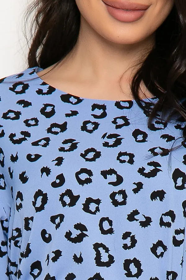 Костюм (Блуза+Брюки) LADY TAIGA, блю - фото 2