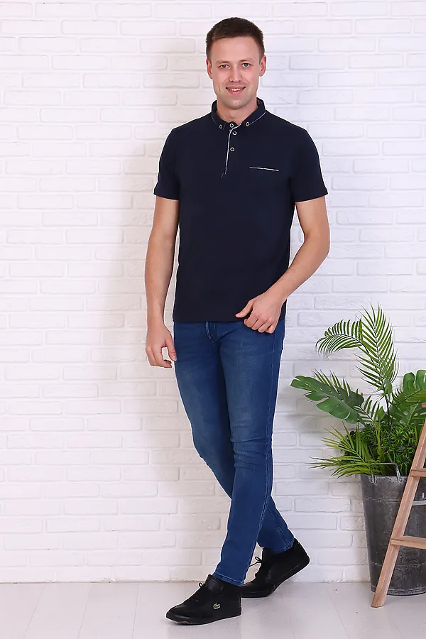 Футболка 17574 НАТАЛИ, темно-синий - фото 2