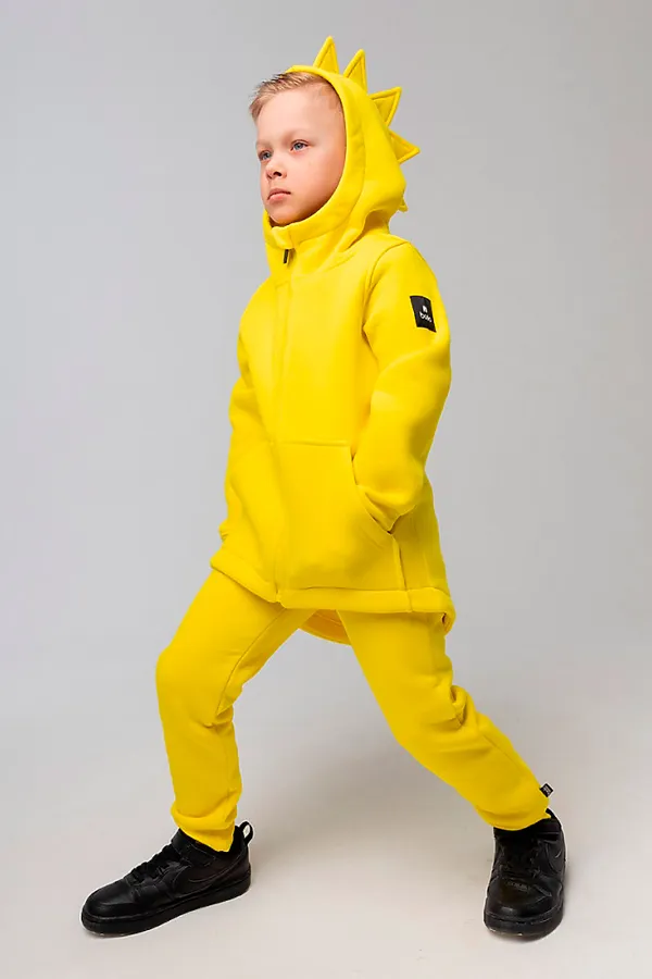 Костюм (Свитшот+Брюки) BODO, желтый - фото 2