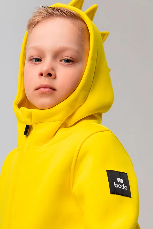 Костюм (Свитшот+Брюки) BODO, желтый - фото 2