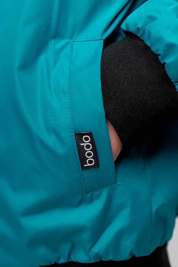 Бомбер BODO, морская волна - фото 2