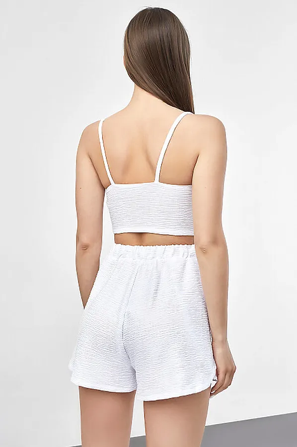 Комплект (топ, шорты) MARK FORMELLE, белый - фото 2