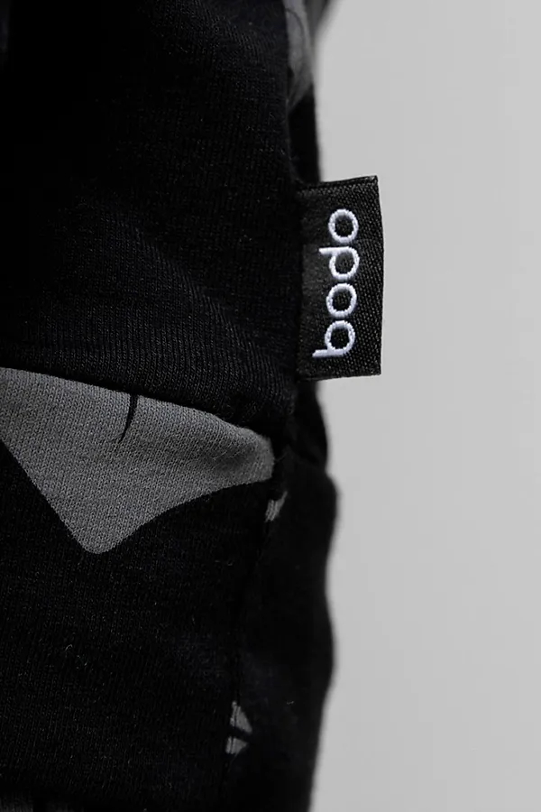 Костюм (Свитшот+Брюки) BODO, черный (серый) - фото 2