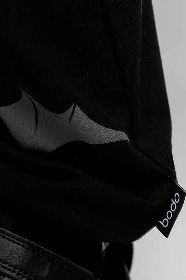 Костюм (Свитшот+Брюки) BODO, черный (серый) - фото 2