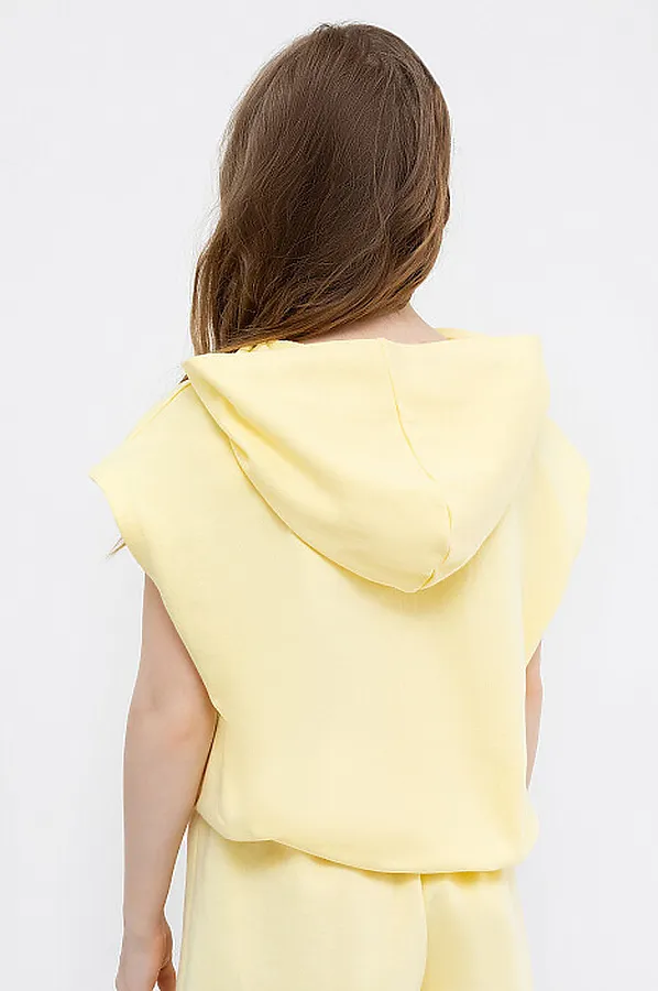 Жилет  MARK FORMELLE, желтый +печать - фото 2