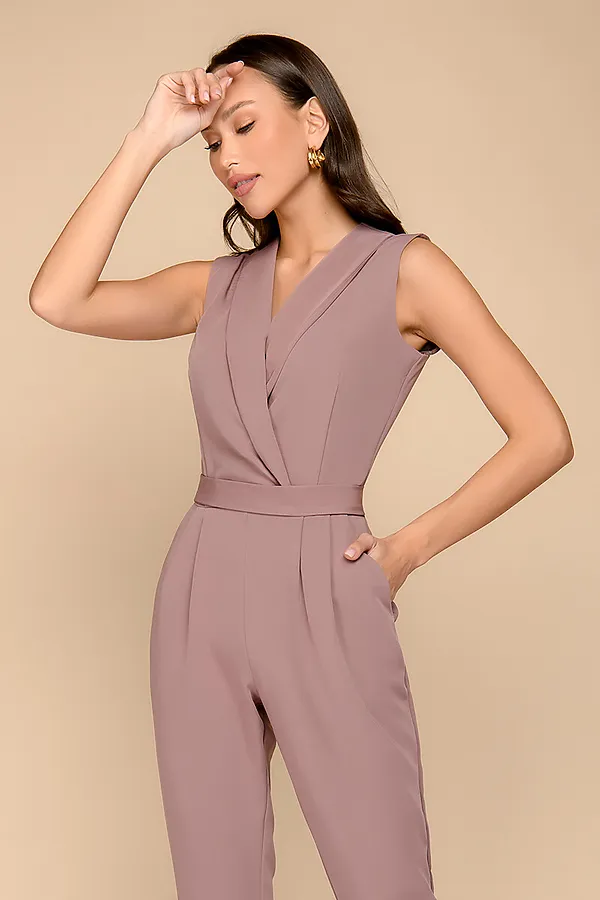 Комбинезон 1001 DRESS, мокко - фото 2
