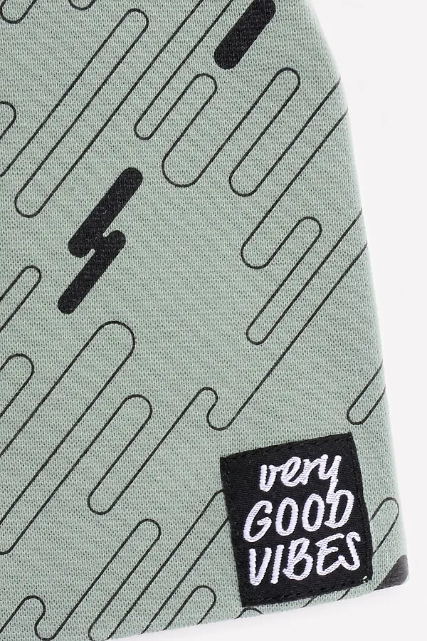 Комплект (Шапка+Шарф) CROCKID, весенний зеленый,быстрее ветра - фото 2