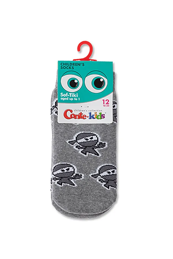 Носки CONTE KIDS, серый - фото 2
