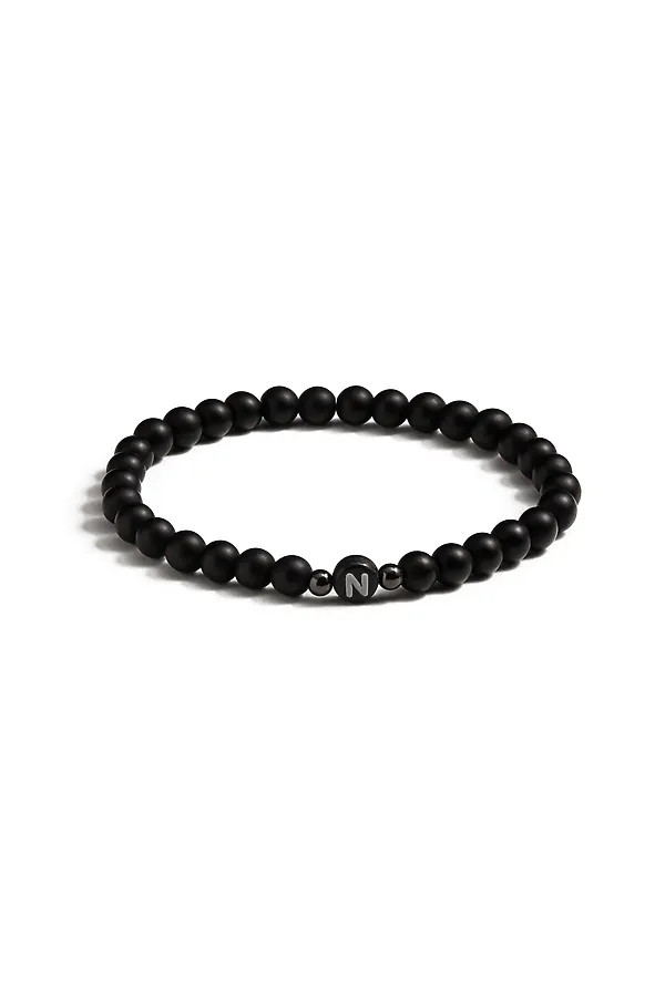 Браслет "Буквы Красного моря" КРАСНАЯ ЖАРА, темно-серый, серебристый - фото 2