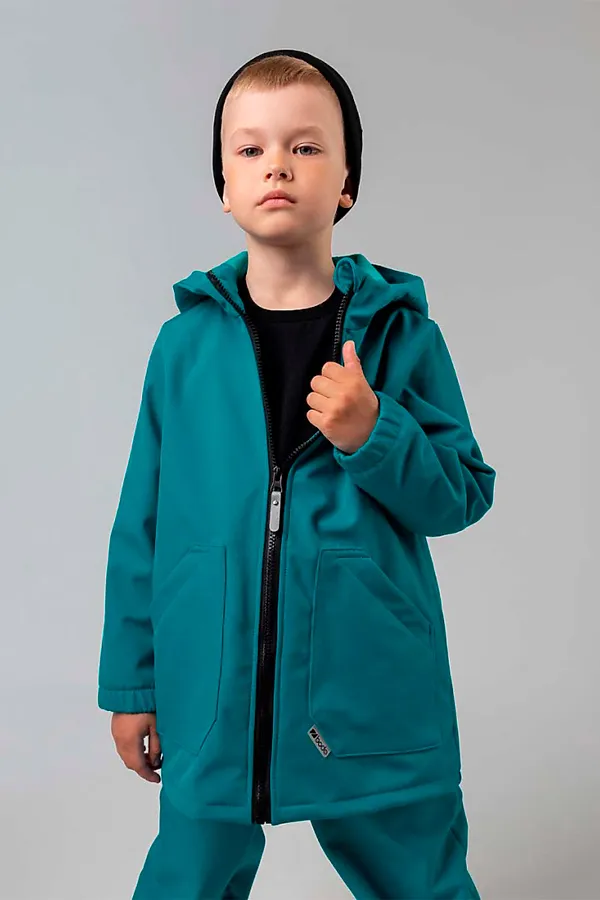 Костюм (Куртка+Брюки) BODO, морская волна - фото 2