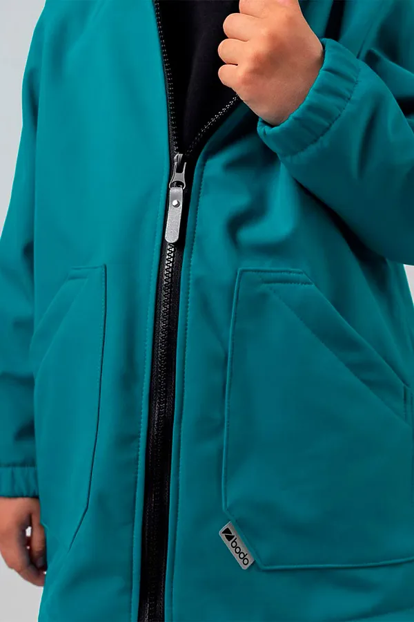 Костюм (Куртка+Брюки) BODO, морская волна - фото 2