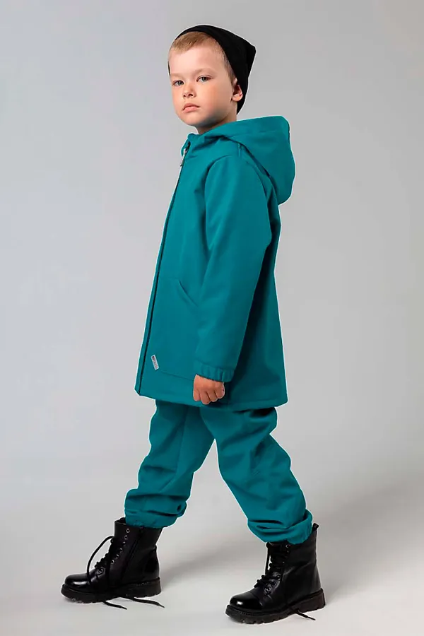 Костюм (Куртка+Брюки) BODO, морская волна - фото 2