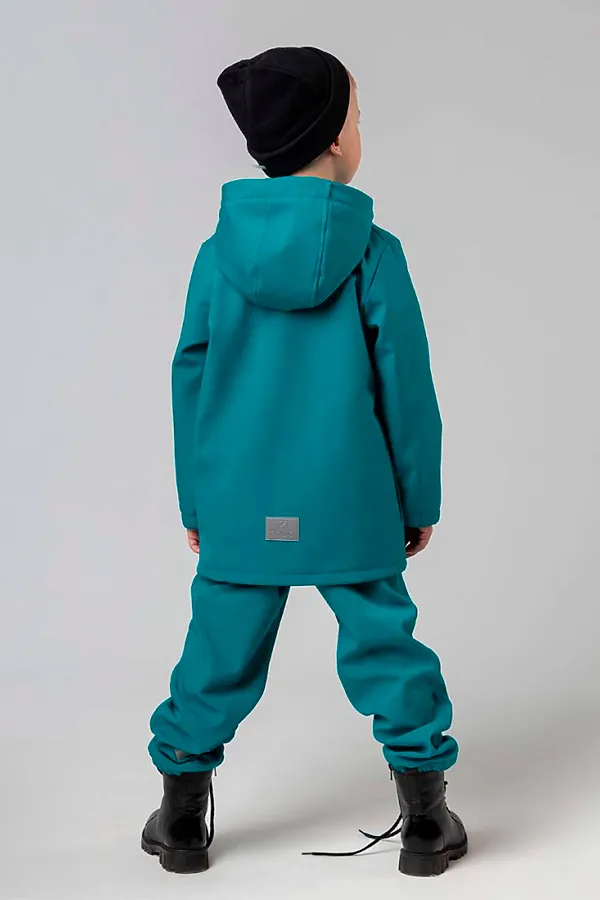 Костюм (Куртка+Брюки) BODO, морская волна - фото 2