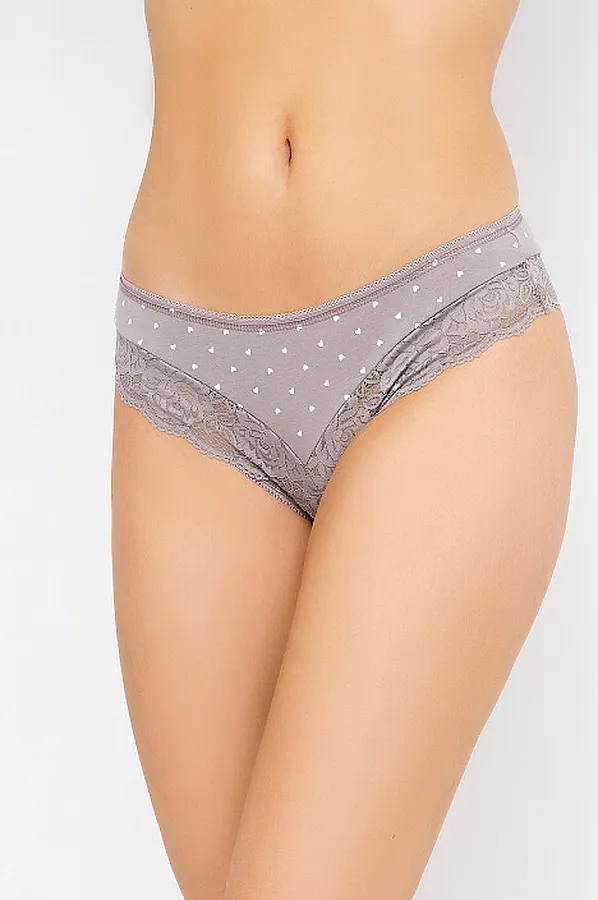 Трусы 2шт MARK FORMELLE, сердечки на шиншилле - фото 2