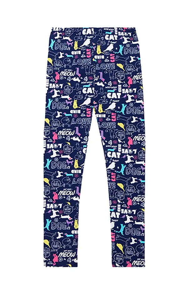 Леггинсы (Комплект 2 шт.) CONTE KIDS, синий/розовый - фото 2