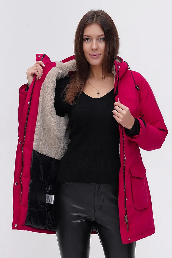 Парка MTFORCE, бордовый - фото 2