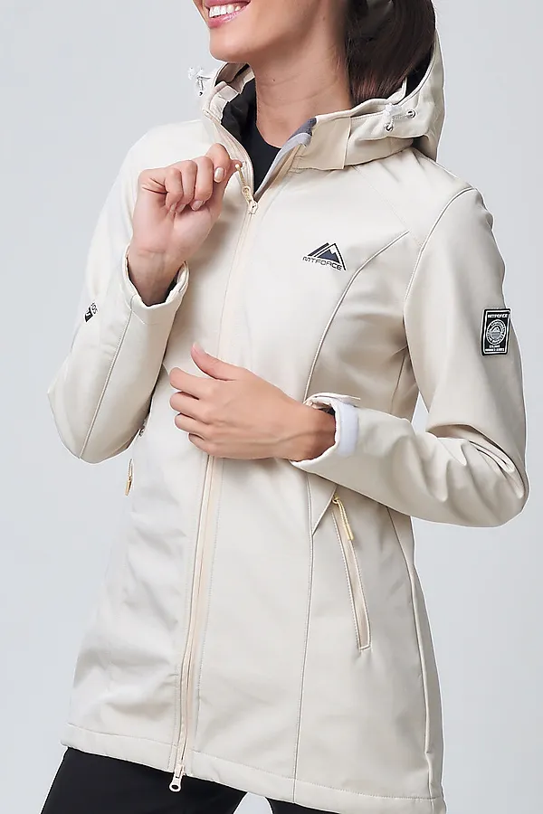 Костюм женский MTFORCE бежевого цвета MTFORCE, бежевый - фото 2