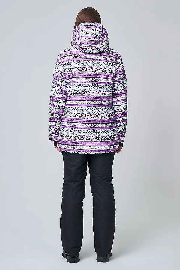 Женский зимний горнолыжный костюм фиолетового цвета MTFORCE, фиолетовый - фото 2